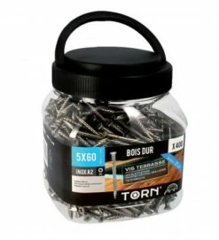 Vis Terrasse TORN® Pour Bois Dur - Inox A2