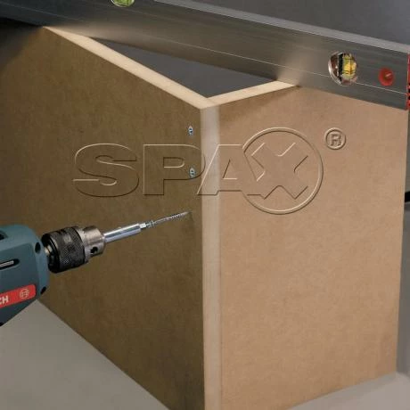 Vis Bois SPAX T-STAR Plus Acier Zingué Pour Médium 2 Vis Bois SPAX T-STAR Plus Acier Zingué Pour Médium – Image 2