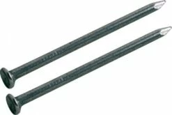 Pointes Tête Plate En Acier Brut