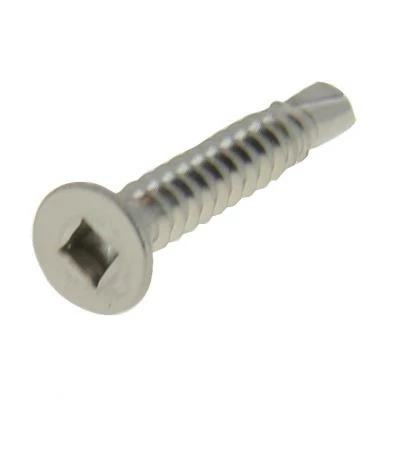 Vis Tôle Autoperceuse Tête Fraisée Carrée Inox A2 1 Vis Tôle Autoperceuse Tête Fraisée Carrée Inox A2