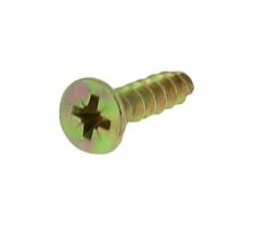 Vis Bois Tête Fraisée Pozidriv VBI® Acier Bichromaté - Filetage Total