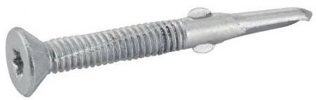 Vis Autoperceuse à Ailettes Tête Fraisée Pointe 5 Torx Inox A2 1 Vis Autoperceuse à Ailettes Tête Fraisée Pointe 5 Torx Inox A2