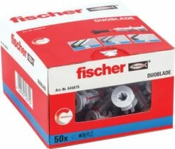 Cheville Pour Plaques De Plâtre Fischer DUOBLADE 10 Cheville Pour Plaques De Plâtre Fischer DUOBLADE -Quincaillerieportalet Soldes por 17973