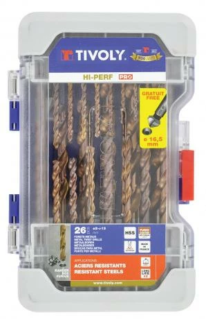 Coffret De 25 Forets HSS FURIUS 1 Coffret De 25 Forets HSS FURIUS