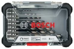 Bosch Coffret De 8 Forets Métaux HSS-G