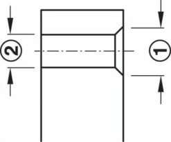 Foret HS Pour Vis Confirmat 5 Foret HS Pour Vis Confirmat -Quincaillerieportalet Soldes por 731